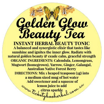 GOLDEN GLOW BEAUTY TEA